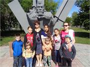 На прогулке в саду Победы